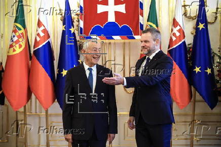 Portugal's President Marcelo Rebelo de Sousa visits Slovakia