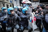 Protest against G7 Energy and Environment summit in Italy