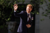 Prince Harry at 10th Anniversary Service for the Invictus Games