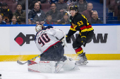 NHL: Columbus Blue Jackets at Vancouver Canucks