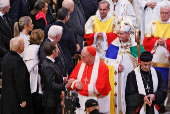 Ceremony to mark Notre-Dame de Paris Cathedral re-opening, in Paris