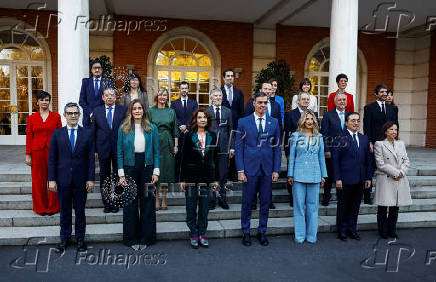 Spain's Energy and Environment Minister Aagesen attends her first cabinet meeting