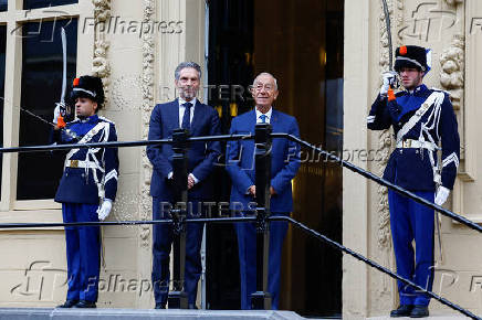 Portugal's President Marcelo Rebel de Sousa visits the Netherlands