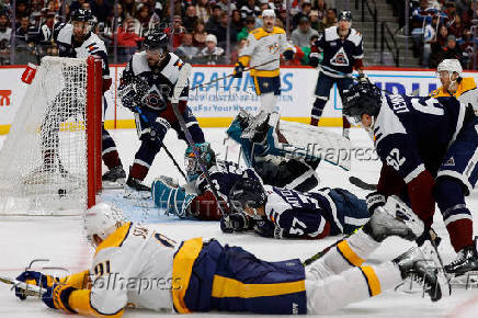 NHL: Nashville Predators at Colorado Avalanche