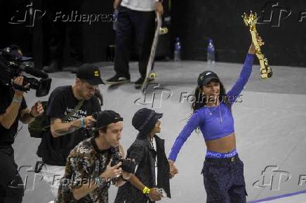 Rayssa Leal  tricampe do SLS Super Crown em SP