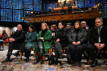 Memorial service in solidarity with the people of Magdeburg, at the Kaiser Wilhelm Memorial Church in Berlin