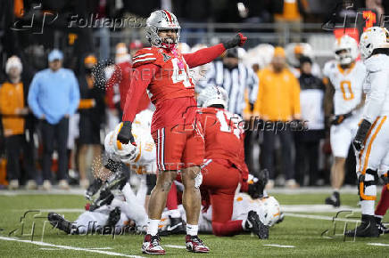 NCAA Football: CFP National Playoff First Round-Tennessee at Ohio State