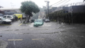 Forte chuva alaga zona sul de So Paulo