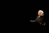 Recital na Academia Brasileira de Letras com a atriz Fernanda Montenegro