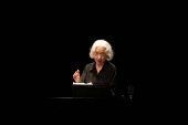 Recital na Academia Brasileira de Letras com a atriz Fernanda Montenegro