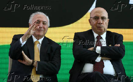 Michel Temer anuncia Henrique Meirelles como o candidato  presidncia pelo partido