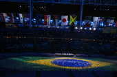 Apresentao durante cerimnia de encerramento dos Jogos Olmpicos Rio 2016