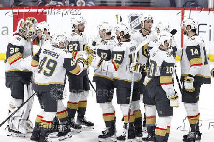 NHL: Vegas Golden Knights at Winnipeg Jets