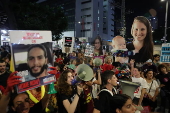 Protesters in Tel Aviv call on Israeli government to secure release of hostages