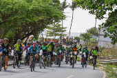 Ciclistas realizam ato pacifico nas ruas de Olinda e Paulista