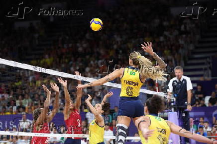 Semifinal de vlei de quadra feminino, nas Olimpadas de Paris 2024