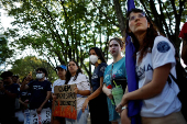 Activists take part in the global Fridays for Future climate strike, in Brasilia