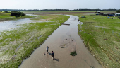 Rio Negro segue em ritmo forte de vazante