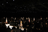 Giorgio Armani Spring Summer 2025 collection in New York