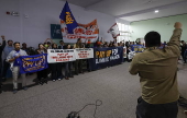 Protest on the sidelines of the UN Climate Change Conference COP29