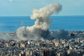 Israeli military strikes hit Beirut's southern suburb of Dahieh