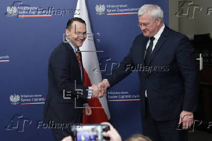 Ukrainian Foreign Minister Andrii Sybiha vistis Poland