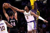 NBA: Portland Trail Blazers at Los Angeles Lakers