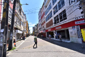 Rua da abandonada no Recife