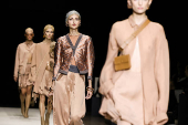 Giorgio Armani Spring Summer 2025 collection in New York