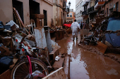 Aftermath of floods in Spain