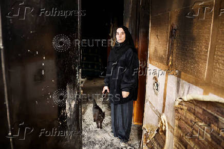 Aftermath of an Israeli raid in Jenin camp