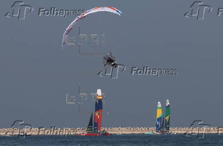 Emirates Dubai Sail Grand Prix - training session