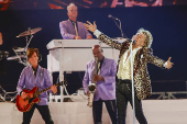 Concierto de Rod Stewart con su gira ?One Last Time? en Corua