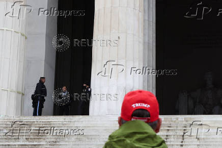 Scenes from Washington ahead presidential inauguration of U.S. President-elect Donald Trump