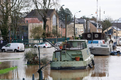 Storm Herminia hits western France