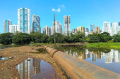 ESVAZIAMENTO DO LAGO IGAPO EM LONDRINA