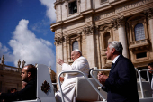 Pope Francis meets with members of 'Catholic Action' at the Vatican