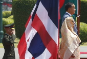 Bangladesh's prime minister Sheikh Hasina visits Thailand