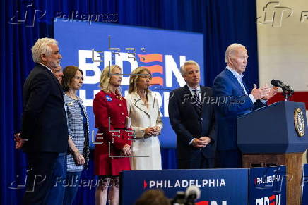 Biden speaks after Kennedy family endorses him for presidency in Philadelphia