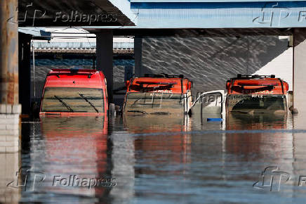  Bairro Mathias Velho inundado, em Canoas, regio metropolitana de Porto Alegre