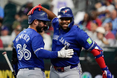 MLB: Toronto Blue Jays at Texas Rangers