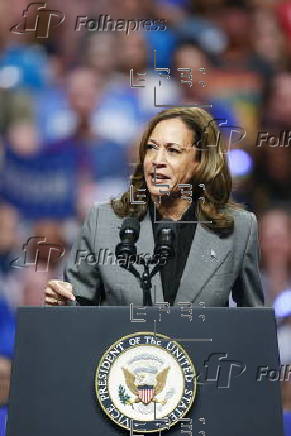 US Vice President Harris Campaigns in Madison, Wisconsin