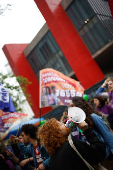 Ato de Aborto legal na Avenida Paulista