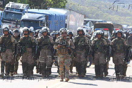 La Polica desbloquea la carretera tomada por 'evistas' en la regin ms grande Bolivia