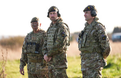 Prince of Wales visits Welsh Guards