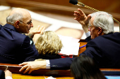 Questions to the government session at the National Assembly in Paris