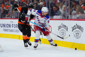 NHL: New York Rangers at Philadelphia Flyers