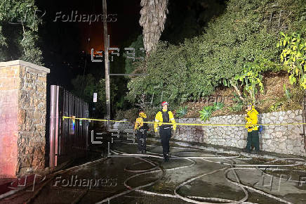 Estalla un incendio en las montaas de Hollywood, el sexto que arde en Los ngeles