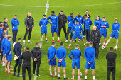 Entrenamiento del Viktoria Plzen