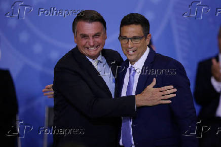 Bolsonaro e Roberto Campos Neto, presidente do Banco Central